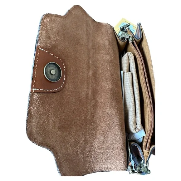 Patricia Nash Tooled Crossbody Handbag NWT - Picture 6 of 13